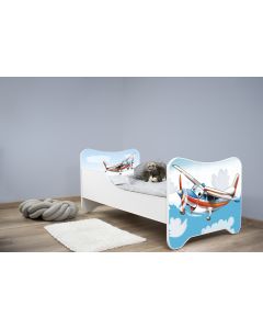 Dečiji Krevet 160X80Cm Happy Kitty Plane - 7444-1