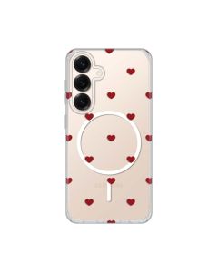 Maska za Samsung S931B Galaxy S25 Red Hearts Print Magsafe