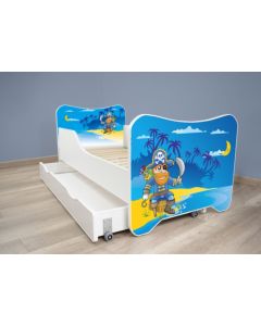 Dečiji Krevet 140X70Cm Happy Kitty + Fioka Old Pirate - 7538 F