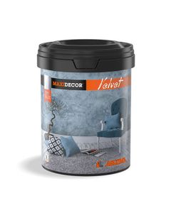MAXIMA Dekorativna tehnika Maxidecor velvet silver base 1l - 5-D-07066