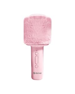 DENVER Mikrofon bluetooth KMS-30GN, roza