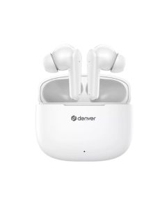 DENVER Bežične bluetooth slušalice TWE-48W, bela - 14200149