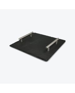 DUE ESSE Daska  za posluženje 25x25cm vulkanski kamen - DEV23003381