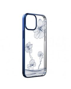 DEVIA Futrola Hard Case Crystal Flora za Iphone 13 pro, plava - 7992-1-1