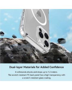 DEVIA Futrola Hard Case Pure Clear Magnetic Shokprof za Iphone 16 Plus, providna - 25118