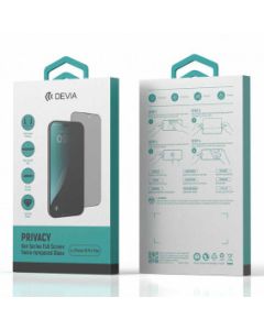 DEVIA Zaštitno staklo Van series Full Screen Privacy Twice-Tempred Za Iphone 16 Plus, crna - 25168