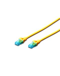 DIGITUS DK-1512-100/Y patchcord kabl 5e U/UTP CCA 10m žuti
