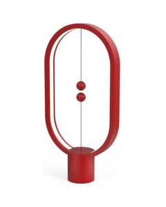 ALLOCACOC DESIGNNEST Heng Balance led stona lampa , crvena - DH0075RD-HBLEUC