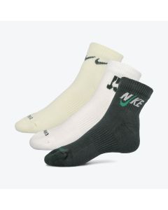 NIKE Čarape nk everyday plus cush ankle 3pr - 144 gfx U - DH3827-901L