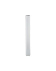 ZEMINI Emajlirana dimna cev 1000mm fi120, bela - 8356-1