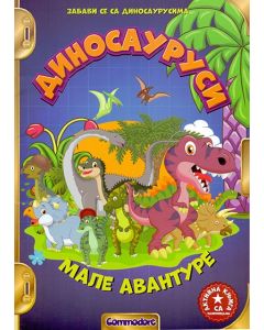 Dinosaurusi - knjiga sa nalepnicama
