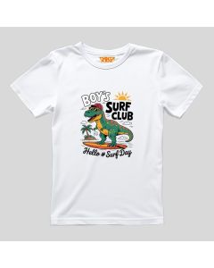 KIDZ by TAMANITZA Dečija bela majica DINO SURF - Tamanitza982