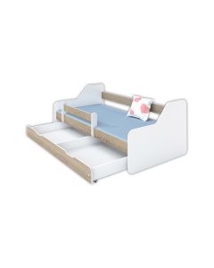 Krevet Sa Fiokom I Dušekom160X80 Dione Sonoma - 7714-1