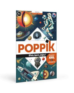 Edukativni poster s nalepnicama Otkrića: Astronomija 7+ - DIS020