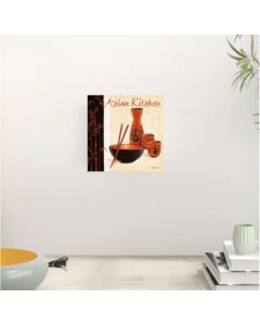 DELTA LINEA Uramljena slika Asian kitchen 50x50 cm - DL505033