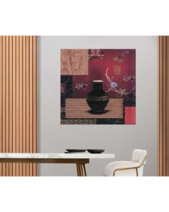 DELTA LINEA Uramljena slika Cvetna dekoracija 50x50 cm - DL5518