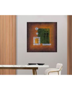DELTA LINEA Uramljena slika Ljubav u africi 50x50 cm - DL555