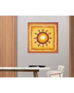DELTA LINEA Uramljena slika Deca i planeta Zemlja 50x50 cm - DL559