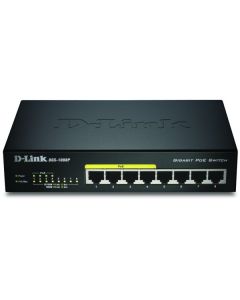 D-LINK switch 8P DGS-1008P/E Metall PoE+ - DLI002
