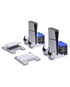 Dobe TP5-3537B multifunkcionalni punjač i cooler za PS5 konzolu - 220788