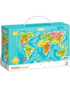 DODO Puzzle za decu Map of the world - 100 delova - 104-300123