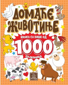 Domaće životinje - Knjiga sa više od 1000 nalepnica - 1147