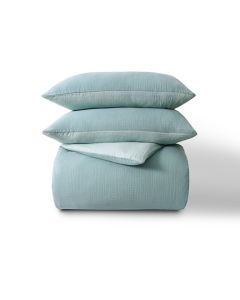 DORMEO Pamuk Muslin posteljina set, tirkiz,  200x200
