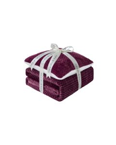 DORMEO Warm Hug set ombre, lila, 200X200