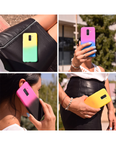 Maska za iPhone XS Max zuto narandžasto Double summer vibe - 028337-1
