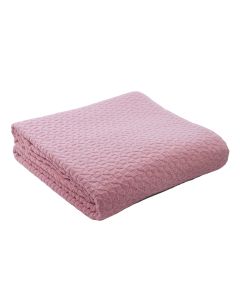 DEKOR DOM Frotir prekrivač MOSAIC 200x210 - DAWN PINK