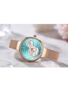 NAVIFORCE Ženski ručni sat 5013 rose gold - blue - MOMENT73