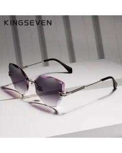 KINGSEVEN Ženske naočare za sunce N801 black - MOMENT252