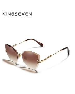 KINGSEVEN Ženske naočare za sunce N801 brown - MOMENT253