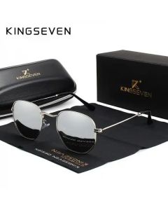 KINGSEVEN Muške naočare za sunce N7548 silver - MOMENT240