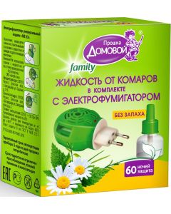 Set aparat i tečnost protiv insekata bio family 60 noći DP 312 - DP 312