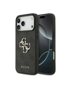 Maska za iPhone 17 Pro Max/ 18 Pro Max Guess 4G Big Logo crna