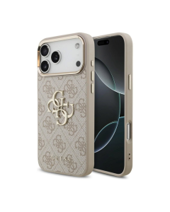 Maska za iPhone 17 Pro Max/ 18 Pro Max Guess 4G Big Classic Logo roze