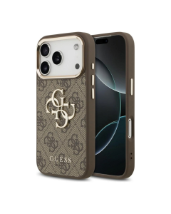 Maska za iPhone 17 Pro Max/ 18 Pro Max braon Guess 4G Big Classic Logo