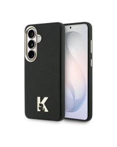 Maska za Samsung S26/ S941B Karl Lagerfeld K Metal Logo MagSafe crna