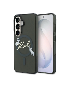 Maska za Samsung S26/ S941B Karl Lagerfeld IML KC Script MagSafe crna