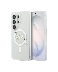 Maska za Samsung S26 Ultra/ S948B Karl Lagerfeld IML KC Script MagSafe transparent