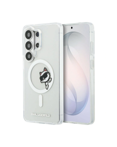 Maska za Samsung S26 Ultra/ S948B Karl Lagerfeld IML Peekaboo Choupette MagSafe transparent