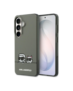 Maska za Samsung S26/ S941B Karl Lagerfeld IML Peekaboo Karl&Choupette MagSafe crna