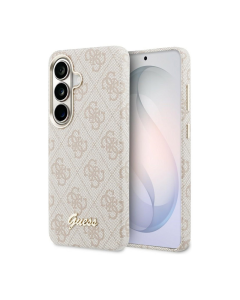 Maska za Samsung S26/ S941B Guess 4G Script MagSafe roze