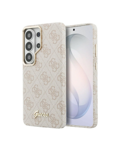 Maska za Samsung S26 Ultra/ S948B Guess 4G Script MagSafe roze