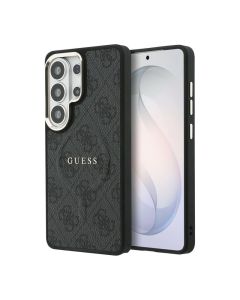 Maska za Samsung S26 Ultra/ S948B Guess 4G Embossed Ring MagSafe crna