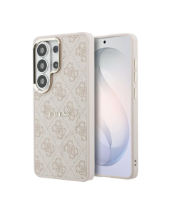 Maska za Samsung S26 Ultra/ S948B Guess 4G Embossed Ring MagSafe roze