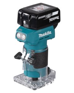 MAKITA Akumulatorska glodalica 18V LXT DRT52Z; bez baterije i punjača - DRT52Z