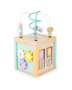 ECO TOYS Drvena edukativna kocka