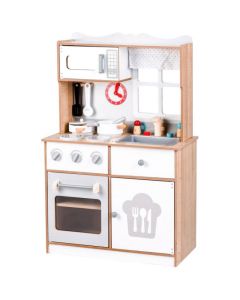 ECO TOYS Drvena dečija kuhinja sa dodacima XXL - 7253-1